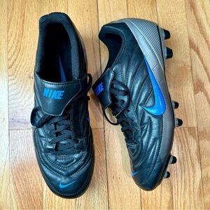 Nike Premier 3 FG Soccer Cleats - Men’s Size: 9 - Black & Blue - 316216-401
